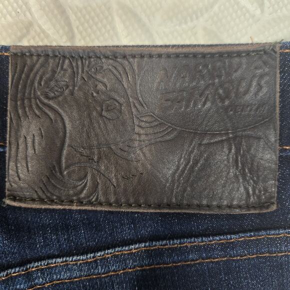 Naked & Famous Jeans Mens 27 Raw Japanese Denim Dark Wash Indigo Power Stretch - Picture 5 of 13